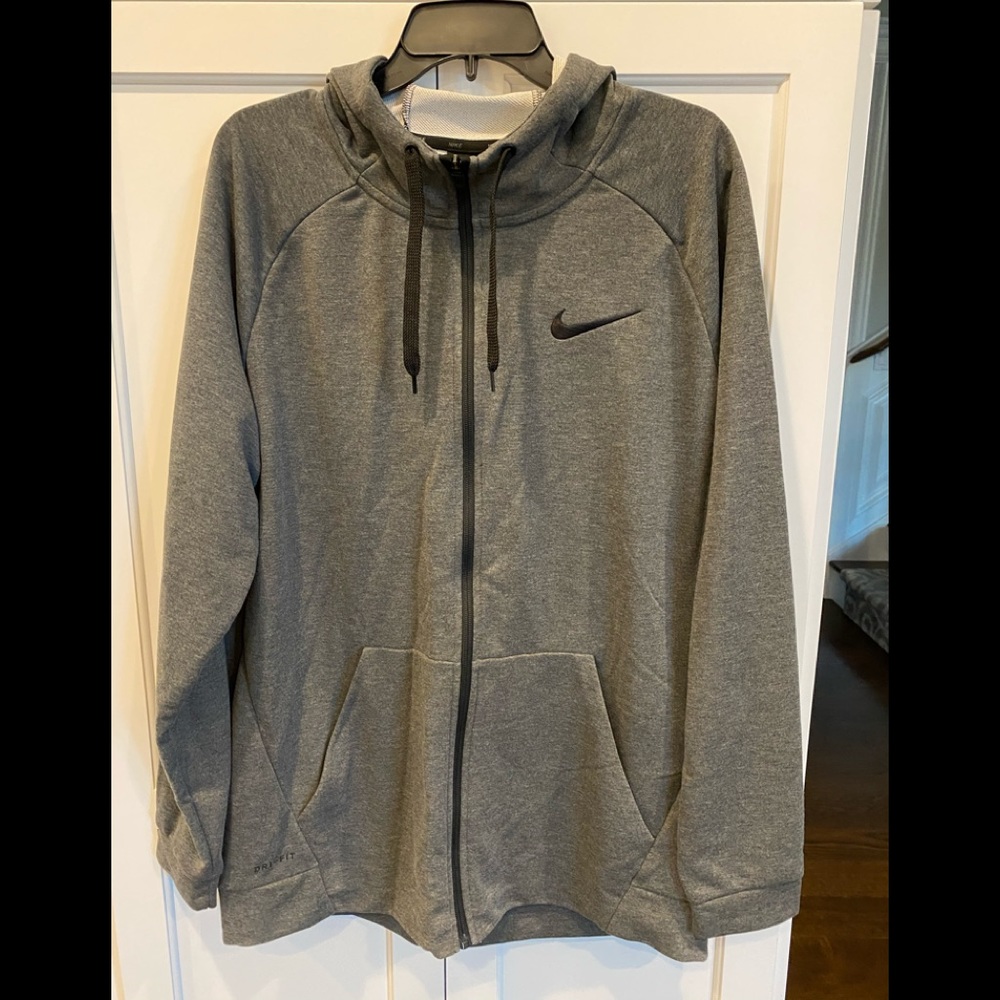 Nike NEW Dri-FIT Men's Full-Zip Training Hoodie - Picture 3 of 6